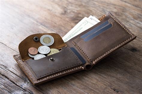 Coin pocket wallet .